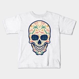 Beach skull Kids T-Shirt